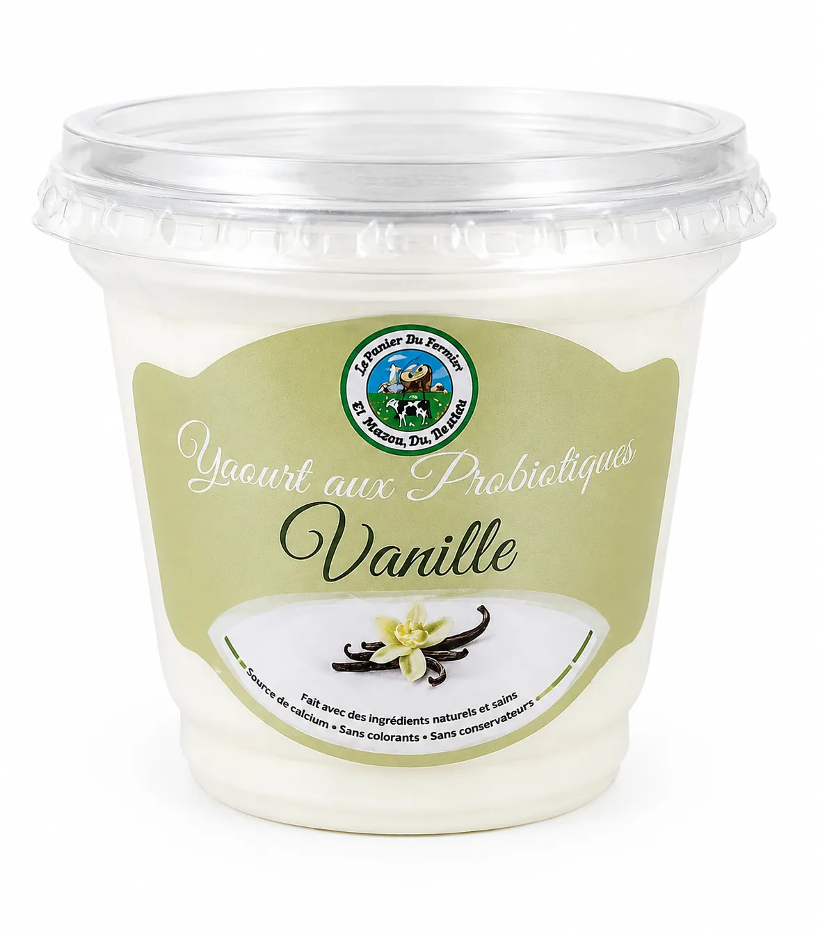 Yaourt probiotique Vanille