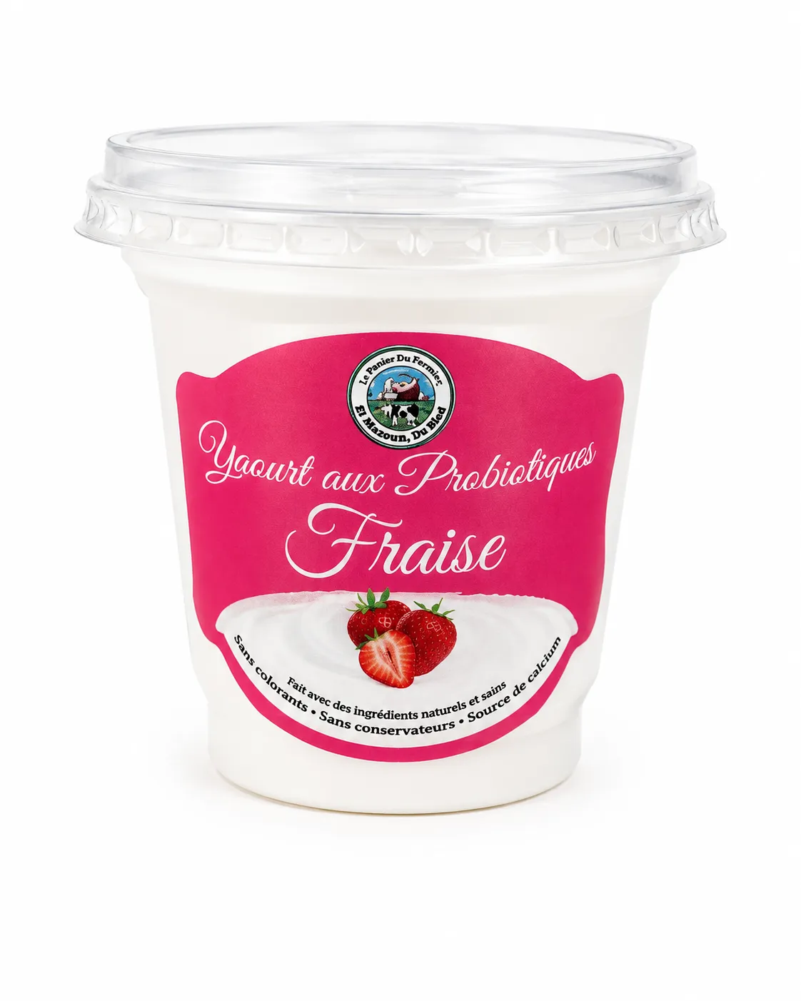 Yaourt probiotique Fraise