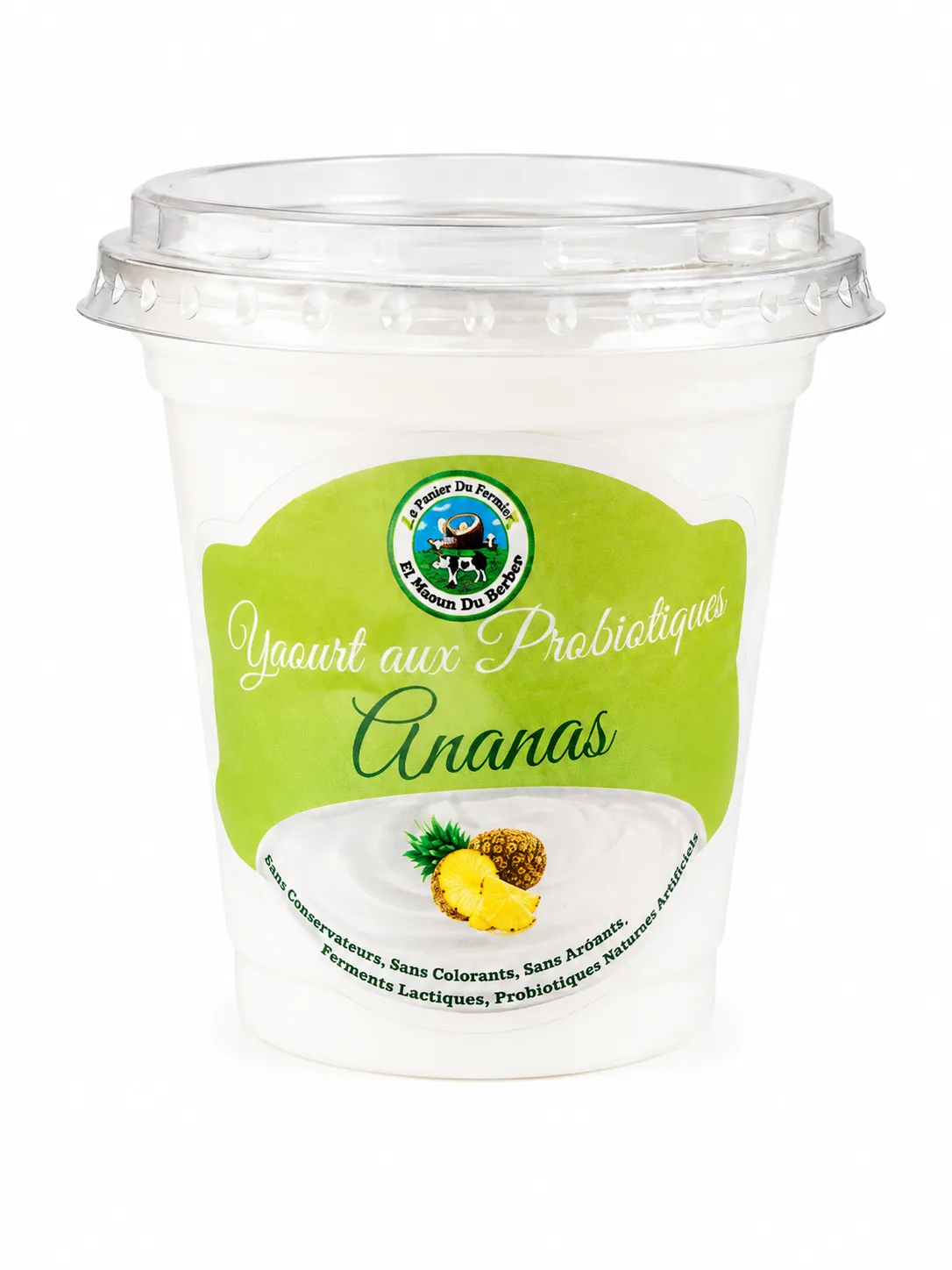 Yaourt probiotique Ananas