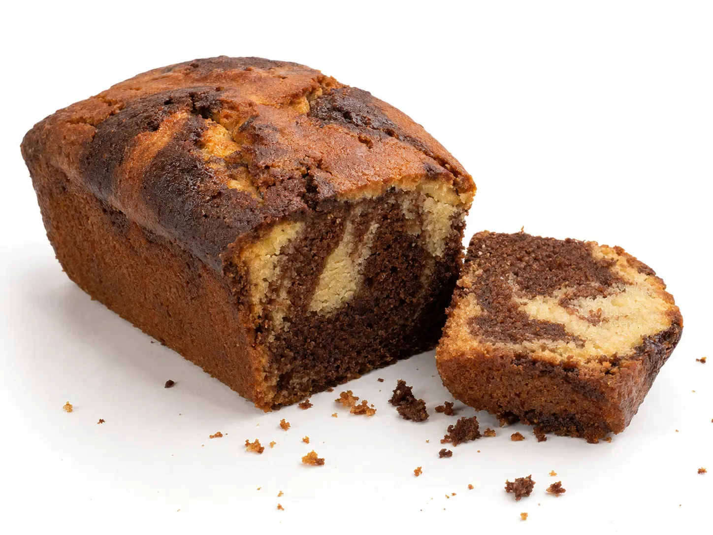 Cake beurre marbré