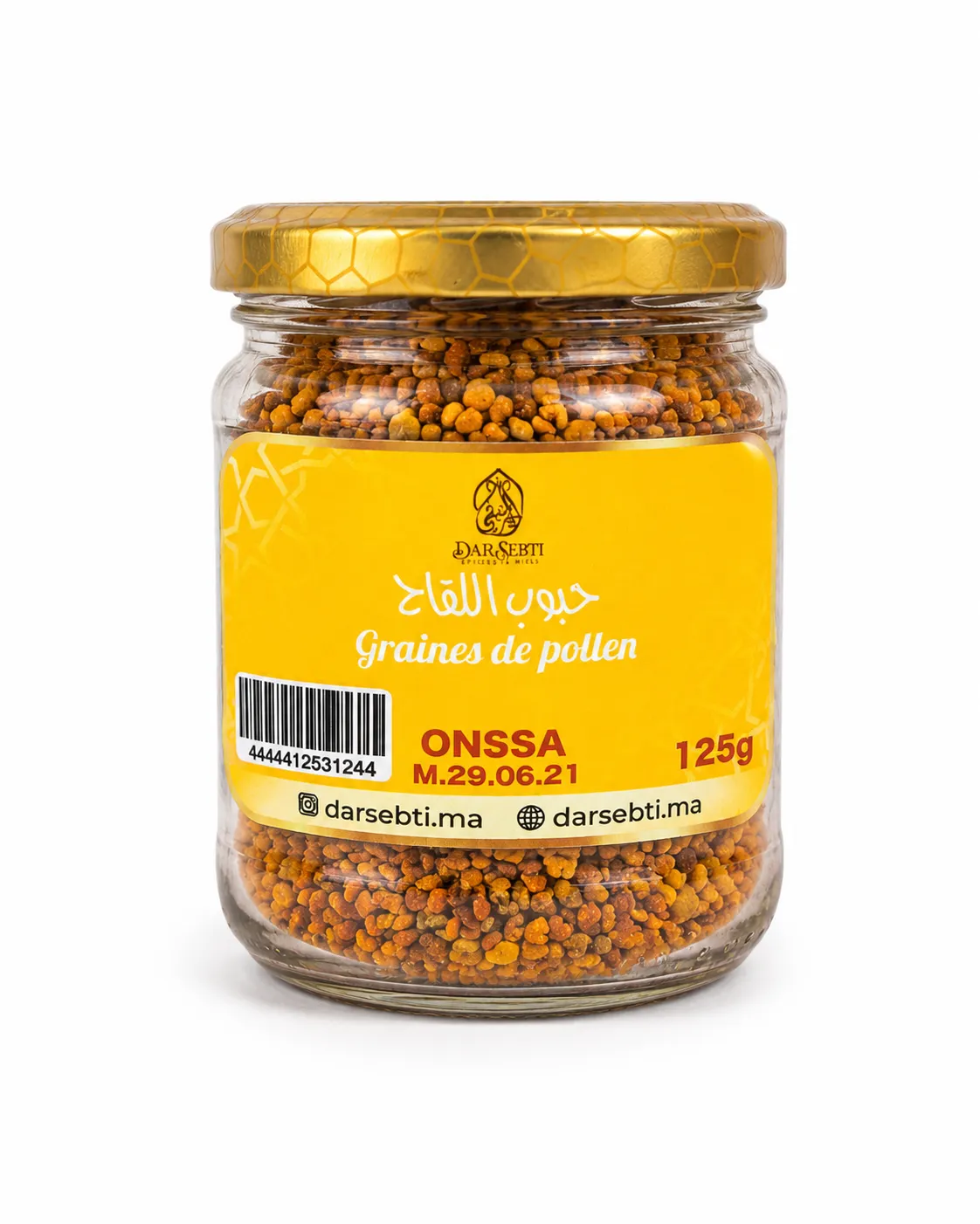 Graines de pollen