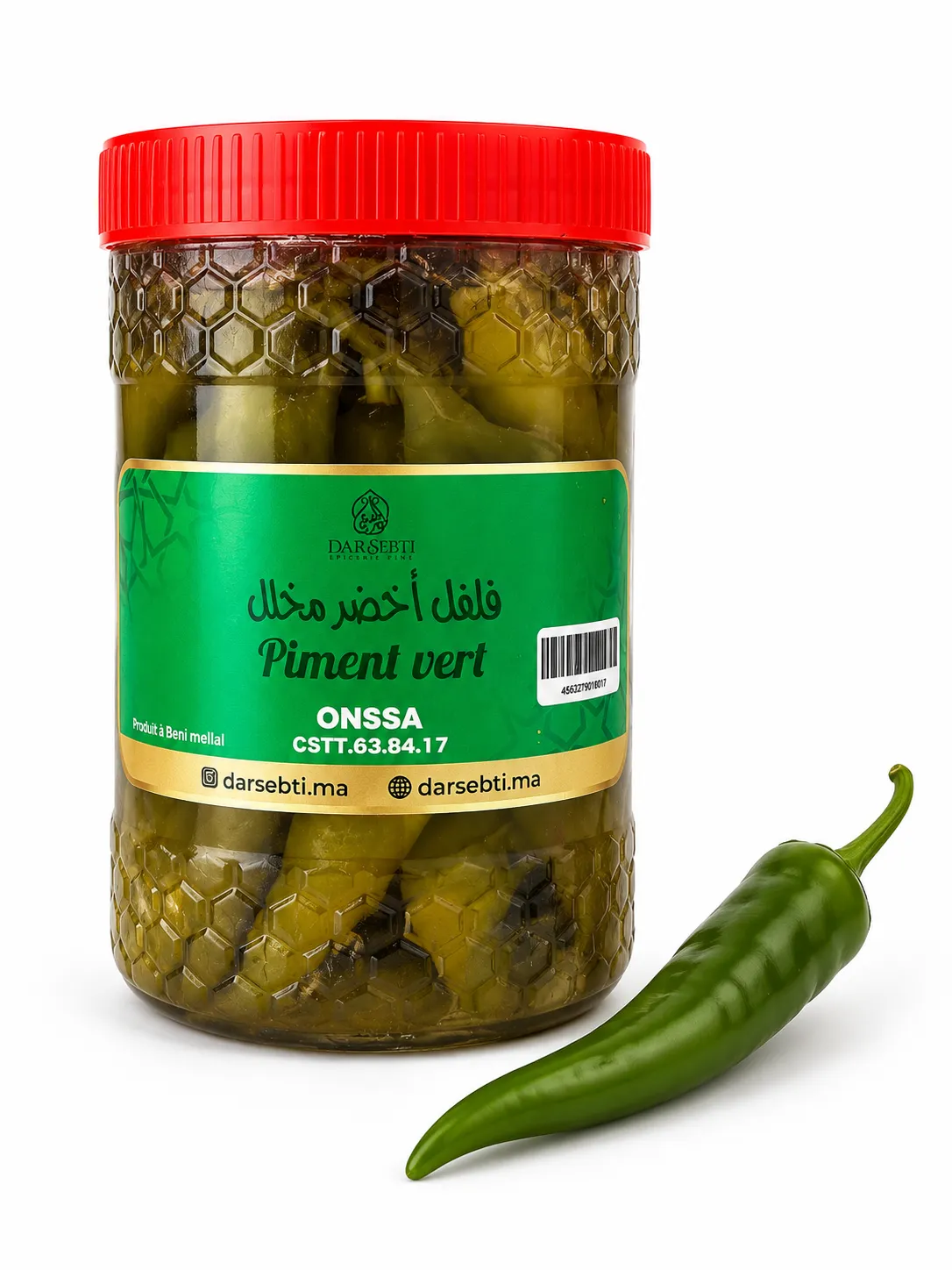 Piment vert piquant