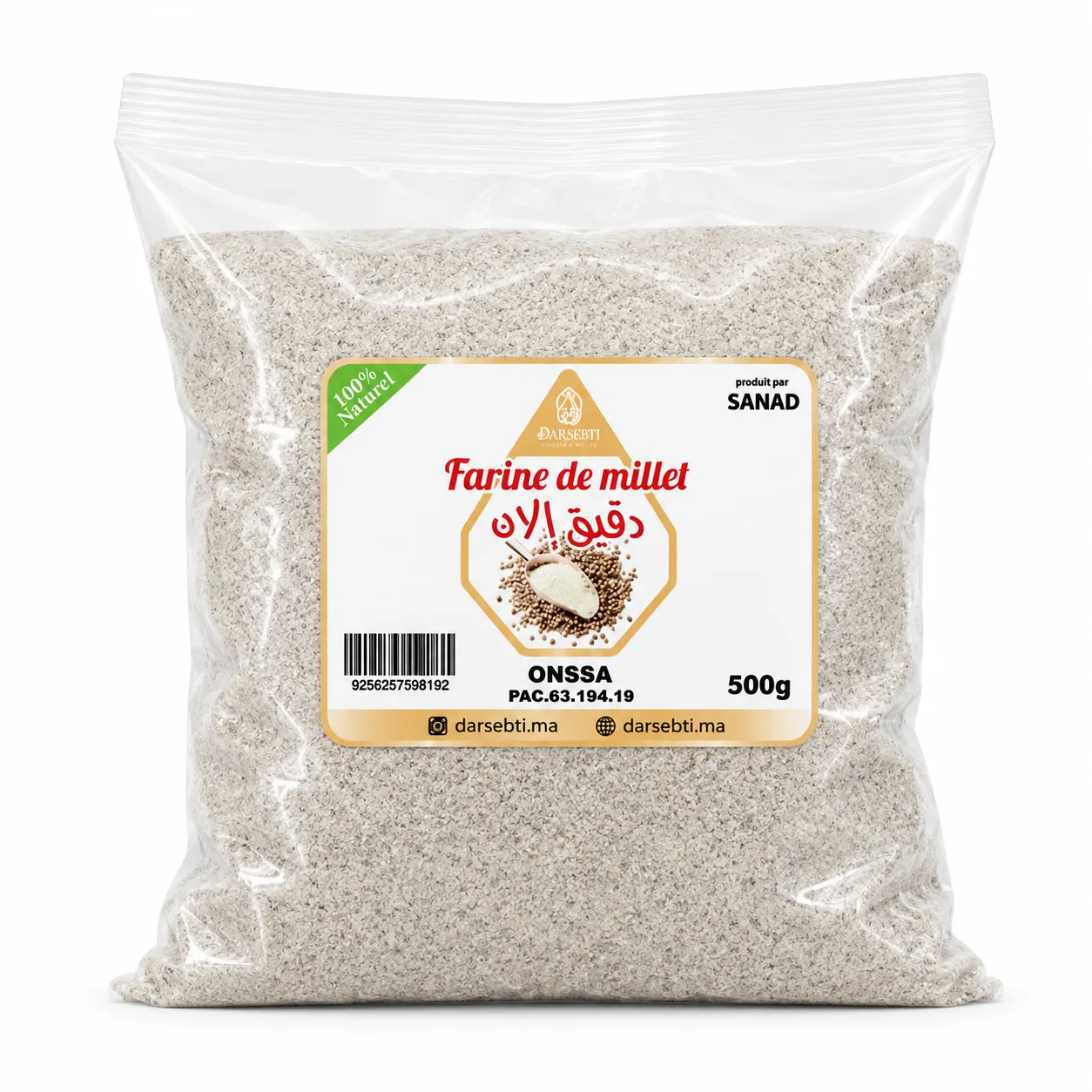 Farine de millet