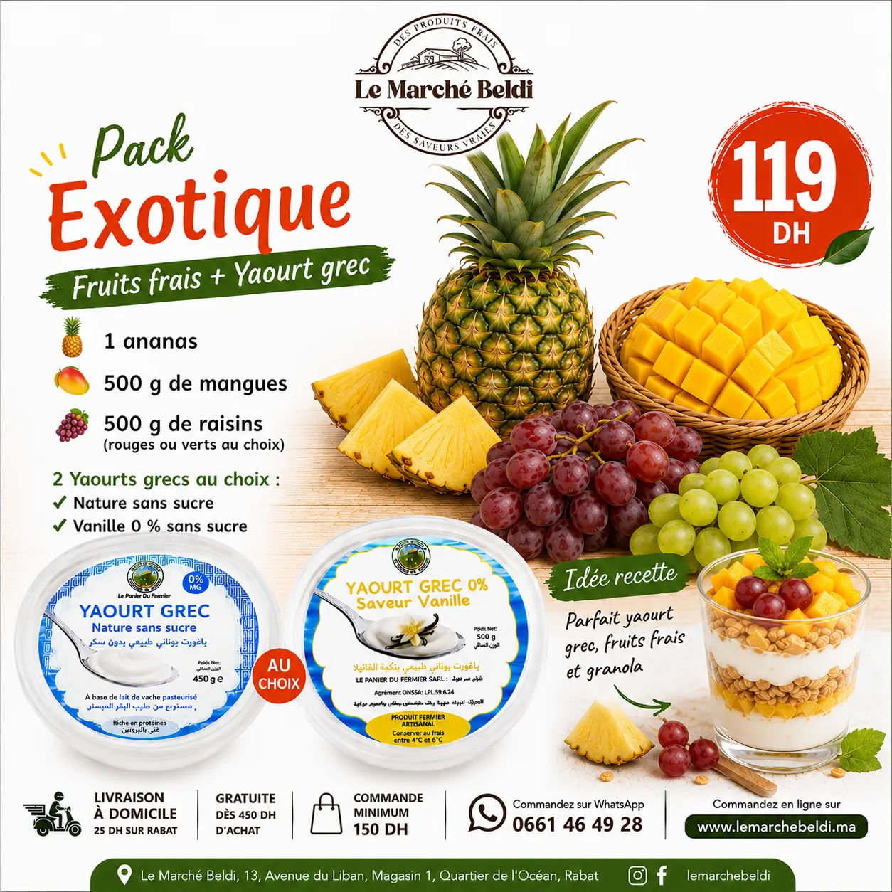 Pack Exotique