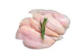 Steak de poulet mariné au thym