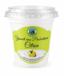 Yaourt probiotique Citron