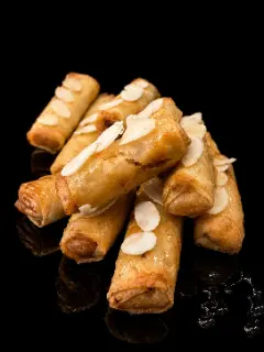 Cigares riz amandes miel