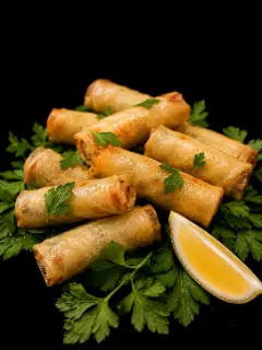 Nems crevettes fromage