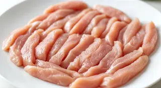 Émincé de blanc de poulet