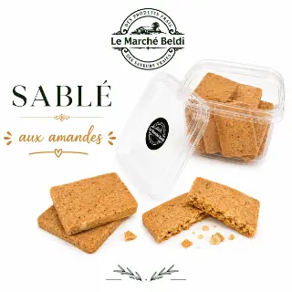 Sablé vanille amandes