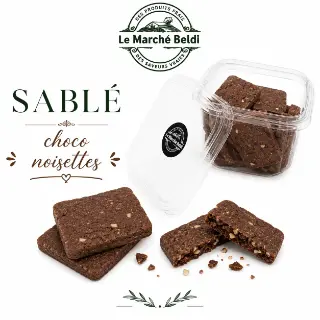 Sablé choco noisettes